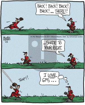 In the Bleachers on Wednesday June 8, 2011 Comic Strip
