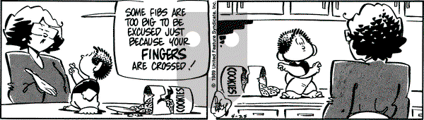 Rose is Rose on Tuesday April 25, 1989 Comic Strip