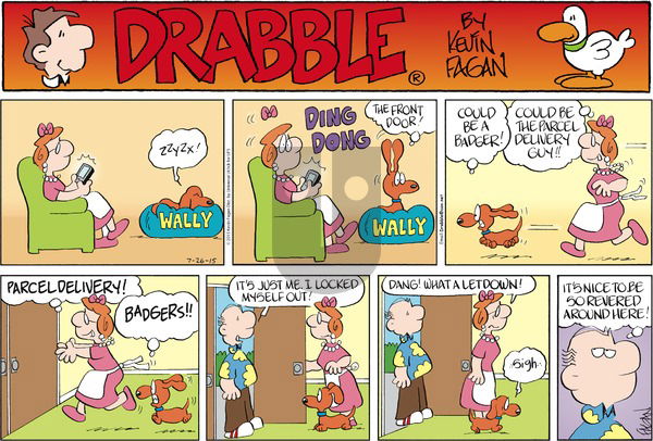 Drabble on Sunday July 26, 2015 Comic Strip