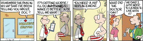 Drabble on Monday January 26, 2015 Comic Strip