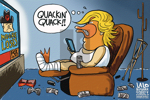 Lalo Alcaraz on Thursday December 14, 2017 Comic Strip