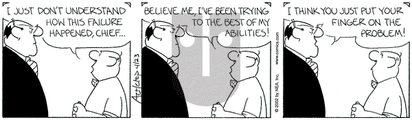 The Born Loser on Tuesday April 23, 2002 Comic Strip