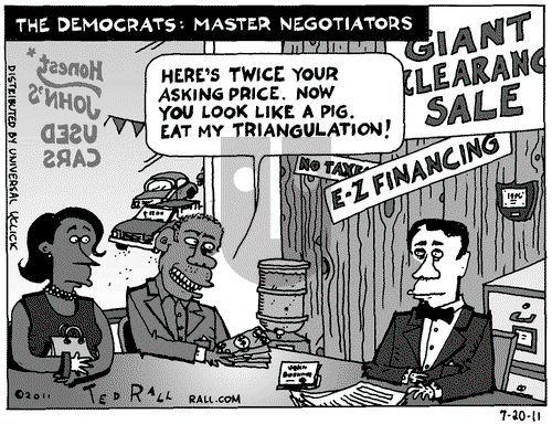 Ted Rall on Wednesday July 20, 2011 Comic Strip