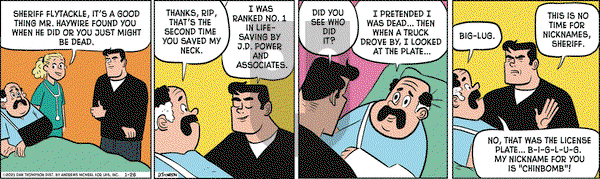 Rip Haywire on Tuesday January 26, 2021 Comic Strip