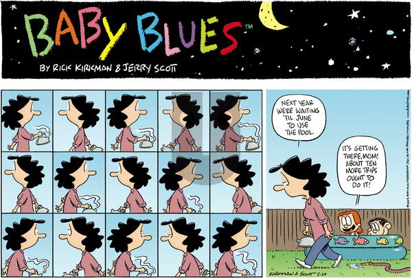 Baby Blues on Sunday May 24, 2009 Comic Strip