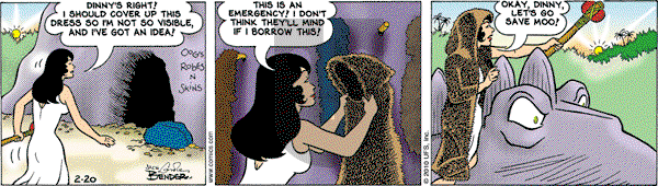 Alley Oop on Saturday February 20, 2010 Comic Strip