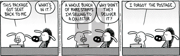 Pearls Before Swine on Saturday March 27, 2004 Comic Strip