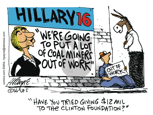 Henry Payne on Thursday October 27, 2016 Comic Strip