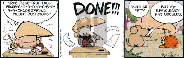 DeFlocked on Monday April 28, 2014 Comic Strip