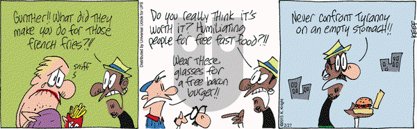 The Knight Life on Friday February 27, 2015 Comic Strip