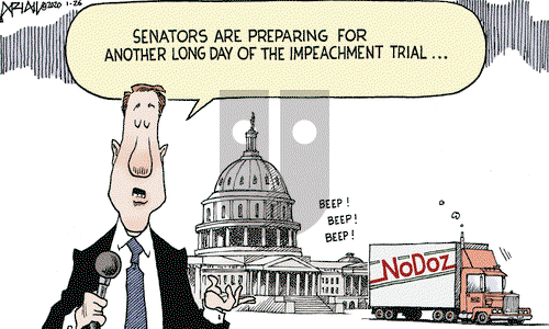 Robert Ariail on Saturday January 25, 2020 Comic Strip