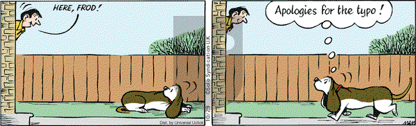 Fred Basset on Thursday October 29, 2015 Comic Strip