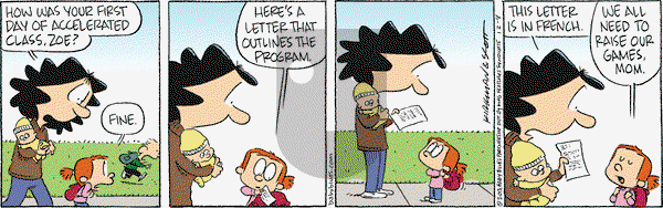 Baby Blues on Wednesday December 4, 2013 Comic Strip