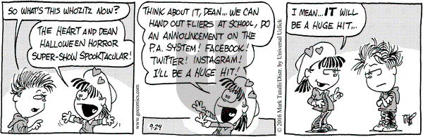 Heart of the City on Thursday September 29, 2016 Comic Strip
