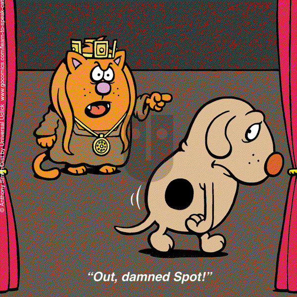 Learn to Speak Cat on Saturday January 25, 2025 Comic Strip