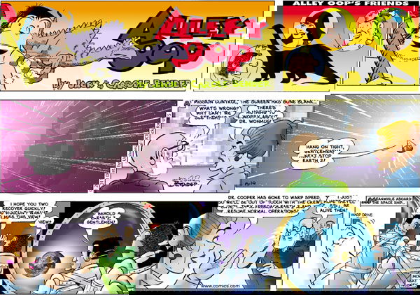 Alley Oop on Sunday June 19, 2011 Comic Strip