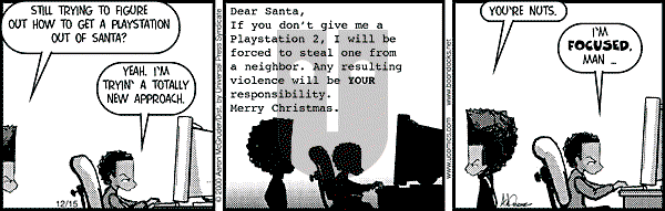The Boondocks on Friday July 18, 2008 Comic Strip