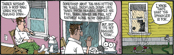 Monty on Saturday October 6, 2018 Comic Strip