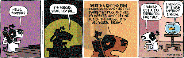 Pooch Cafe on Tuesday September 20, 2016 Comic Strip