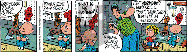 Rose is Rose on Tuesday February 26, 2019 Comic Strip