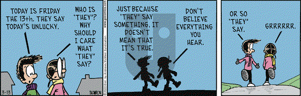 Grand Avenue on Friday March 13, 2020 Comic Strip
