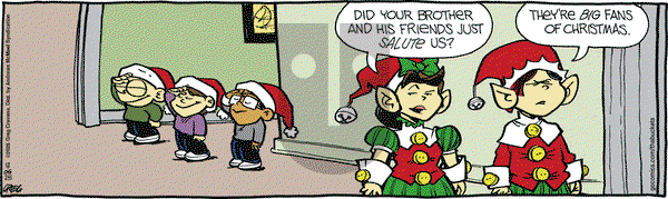 The Buckets on Saturday December 6, 2025 Comic Strip