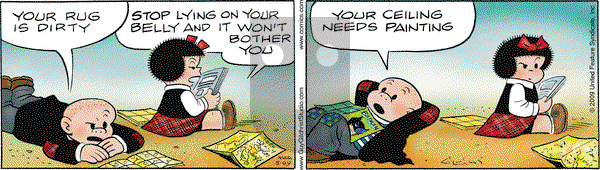 Nancy on Thursday March 5, 2009 Comic Strip