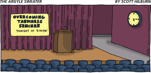 The Argyle Sweater on Sunday February 9, 2020 Comic Strip