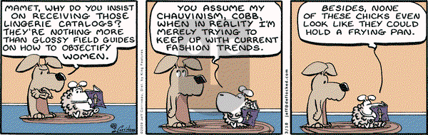DeFlocked on Tuesday March 10, 2009 Comic Strip