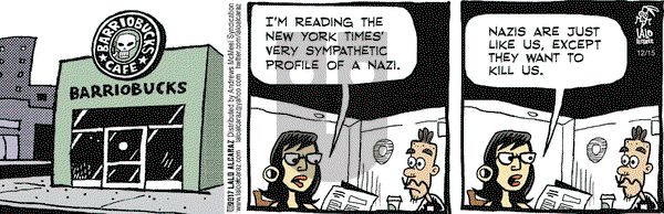 La Cucaracha on Friday December 15, 2017 Comic Strip