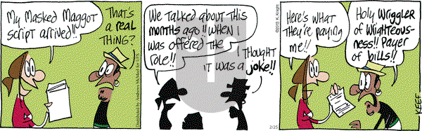 The Knight Life on Monday February 25, 2019 Comic Strip