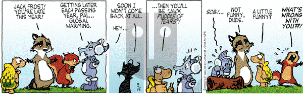 Over the Hedge on Tuesday November 15, 2016 Comic Strip