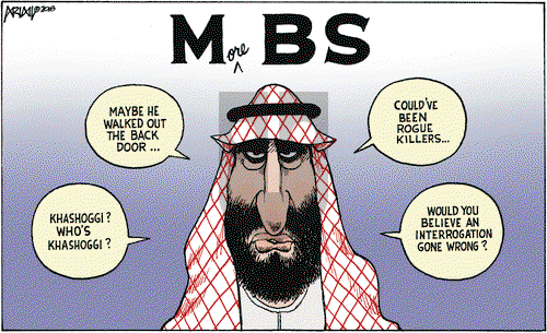 Robert Ariail on Friday October 19, 2018 Comic Strip