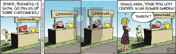 Red and Rover on Wednesday July 2, 2014 Comic Strip
