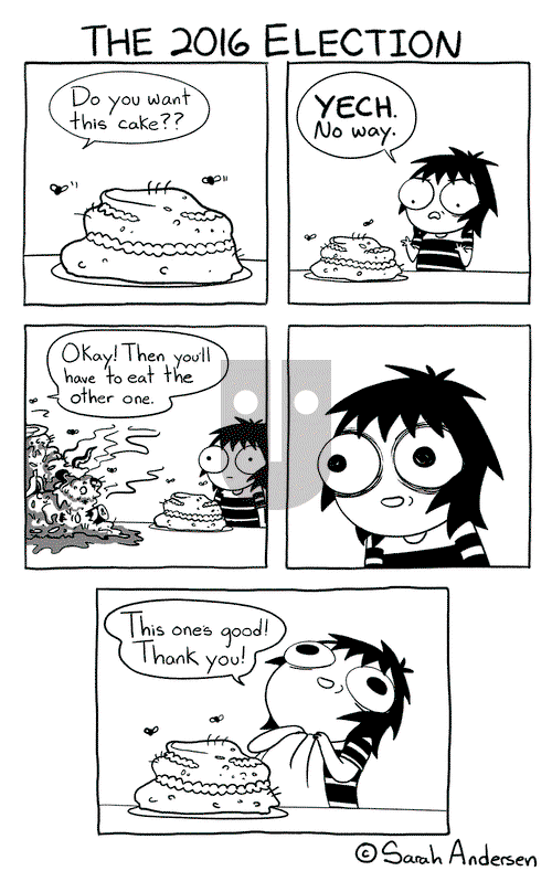 Sarah's Scribbles - Wednesday July 27, 2016 Comic Strip