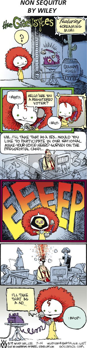 Non Sequitur on Sunday July 14, 2019 Comic Strip
