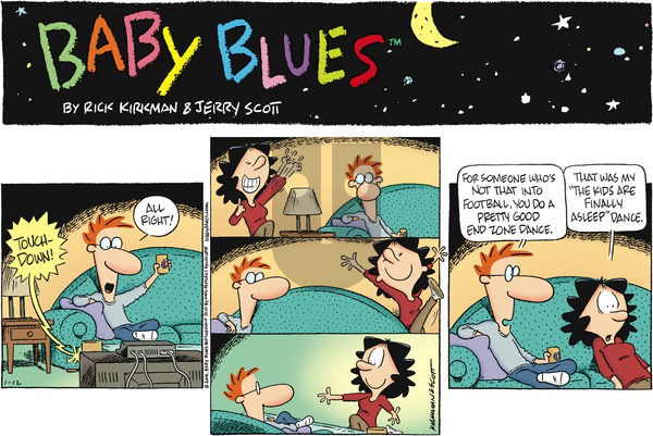 Baby Blues on Sunday January 12, 2014 Comic Strip