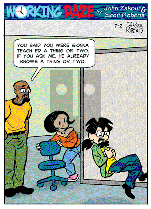 Working Daze - Saturday July 2, 2022 Comic Strip