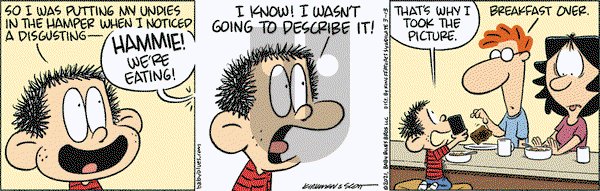 Baby Blues on Saturday March 13, 2021 Comic Strip