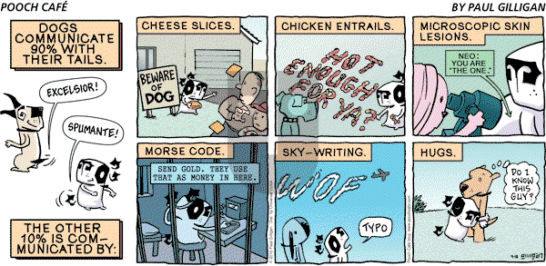 Pooch Cafe on Sunday April 18, 2010 Comic Strip