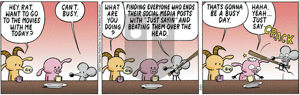 Pearls Before Swine on Tuesday February 21, 2017 Comic Strip
