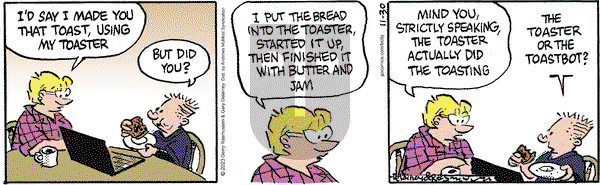 Betty - Thursday November 30, 2023 Comic Strip