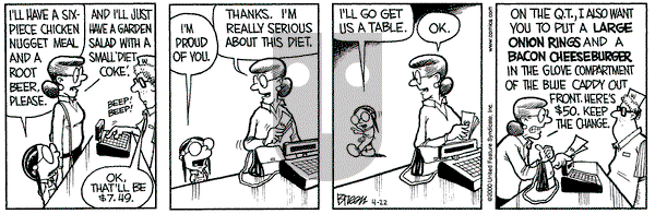 Grand Avenue on Saturday April 22, 2000 Comic Strip