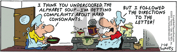 Frank and Ernest on Tuesday January 14, 2003 Comic Strip