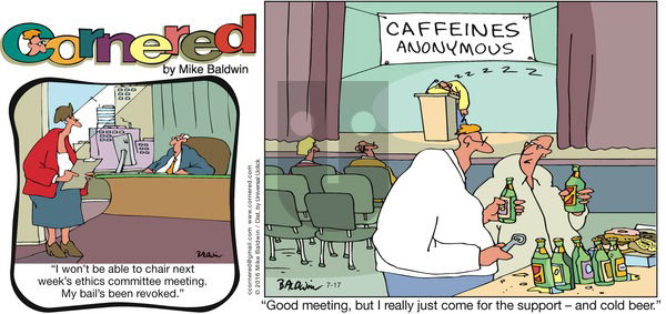 Cornered on Sunday July 17, 2016 Comic Strip