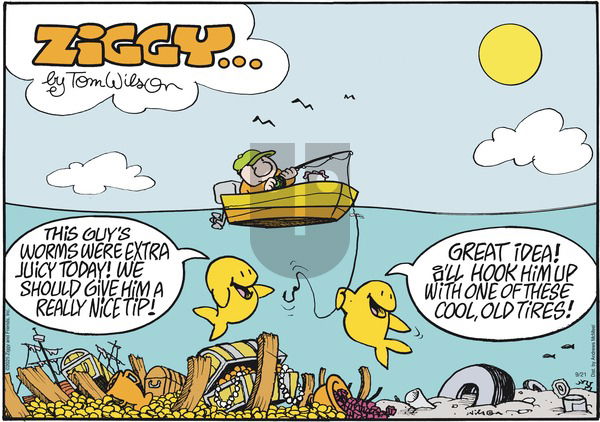 Ziggy on Sunday September 21, 2025 Comic Strip
