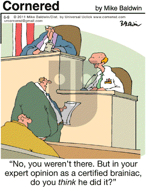 Cornered - Thursday June 9, 2011 Comic Strip