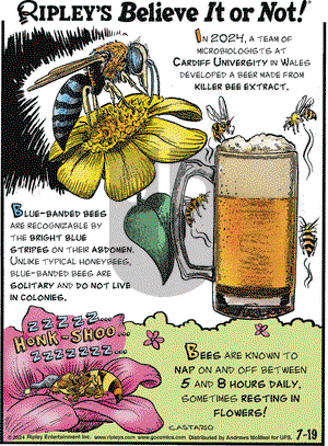 Ripley's Believe It or Not - Friday July 19, 2024 Comic Strip