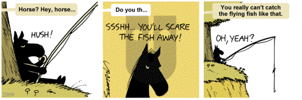 Dark Side of the Horse on Tuesday October 8, 2013 Comic Strip