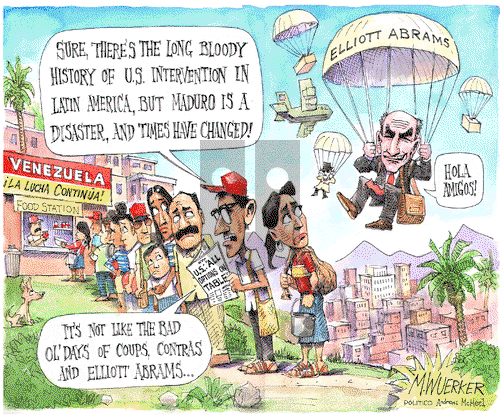 Matt Wuerker - Thursday February 14, 2019 Comic Strip
